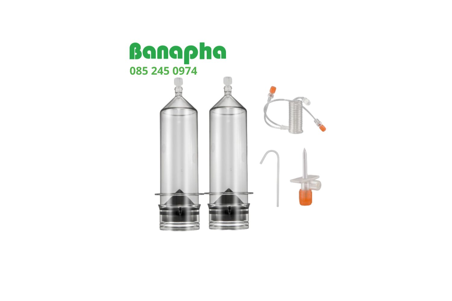 Bộ bơm tiêm áp lực cao 02 nòng