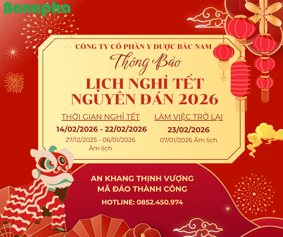 thông báo nghỉ tết 